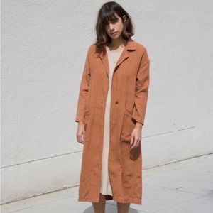 Esby Baronne Linen Duster